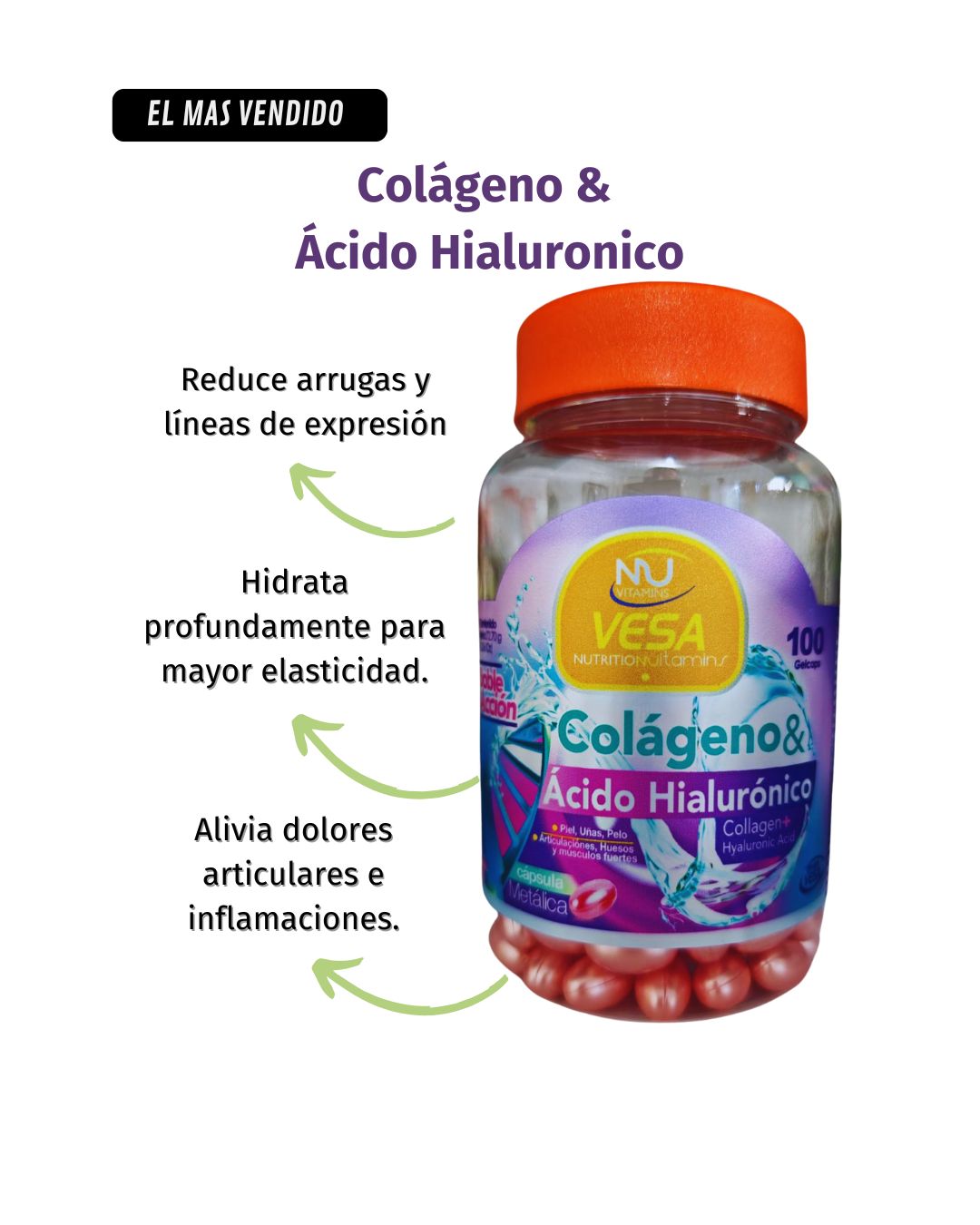 Colageno y Ácido Hialuronico