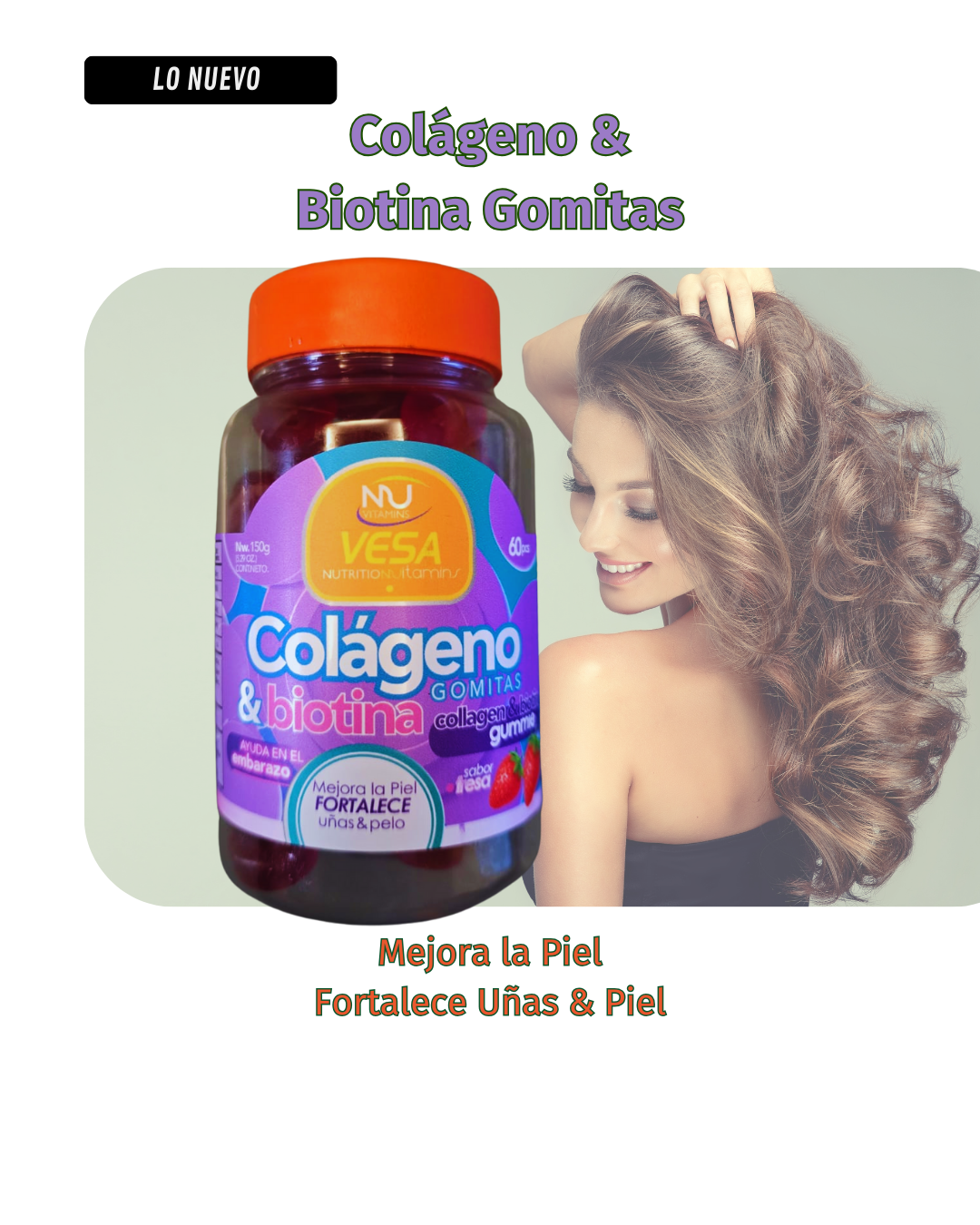 ✨ ¡Dale a tu piel, cabello y uñas el cuidado que merecen! ✨